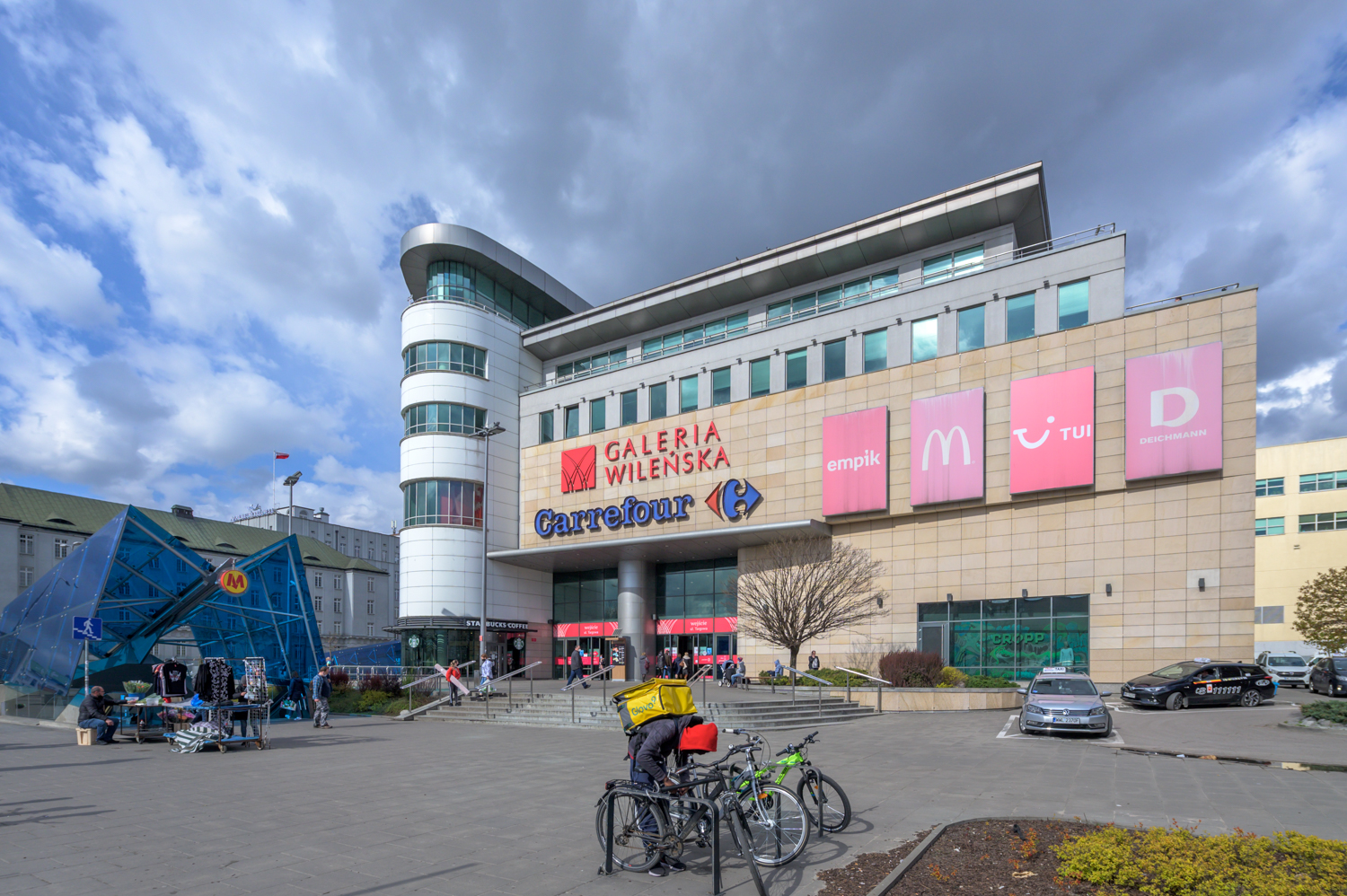 Zdjęcie architektury budynku Dworzec Wileński - przebudowa